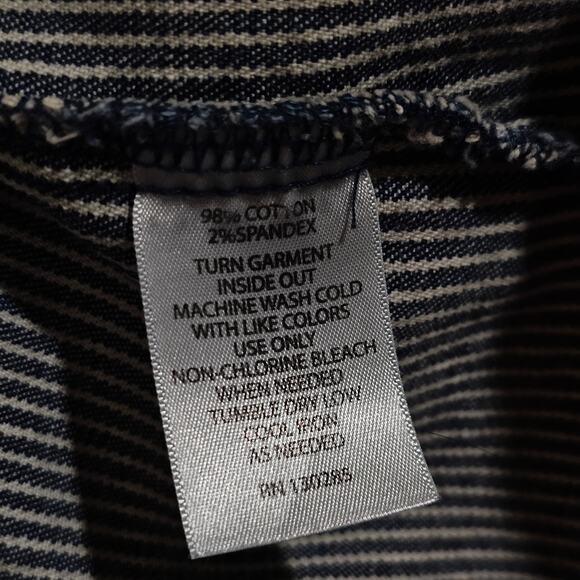 Kenar Womens Blazer Sz M Preppy Parisian Chic Coastal Grandmother Striped Floral - Picture 7 of 9